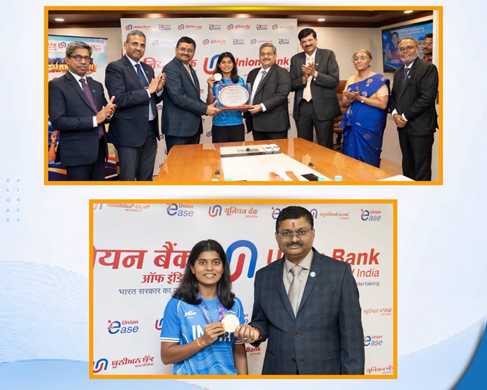 Union Bank of India celebrates Unionite Rutuja Pisal